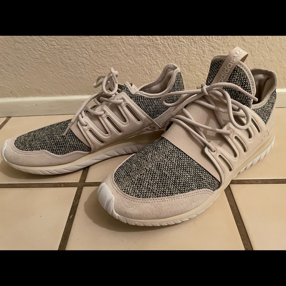 Adidas Tubular Radial. Worn once, great condition. Men’s size 9.